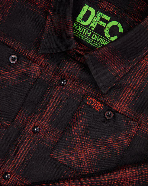 CANNIBAL CORPSE FLANNEL - YOUTH